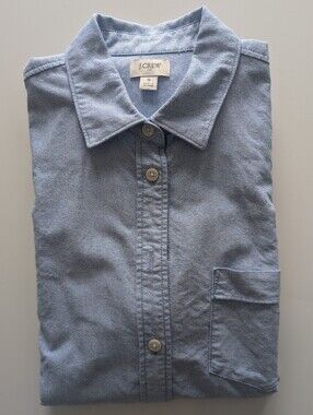 J. Crew Women's Oxford Shirt In Light Blue